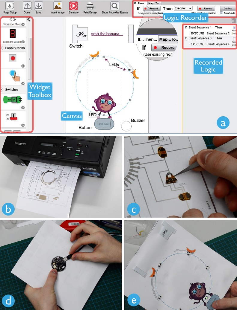 PaperPulse enables interactive paper devices with printed conductive traces. Valorization attempts surfaced high upfront costs, market uncertainty, and limited transfer when repositioning a user-specific HCI contribution.